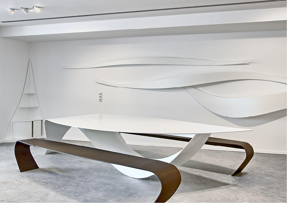 Diseño y esculturas realizadas con KRION® en Ibiza by Veronica Martinez Design