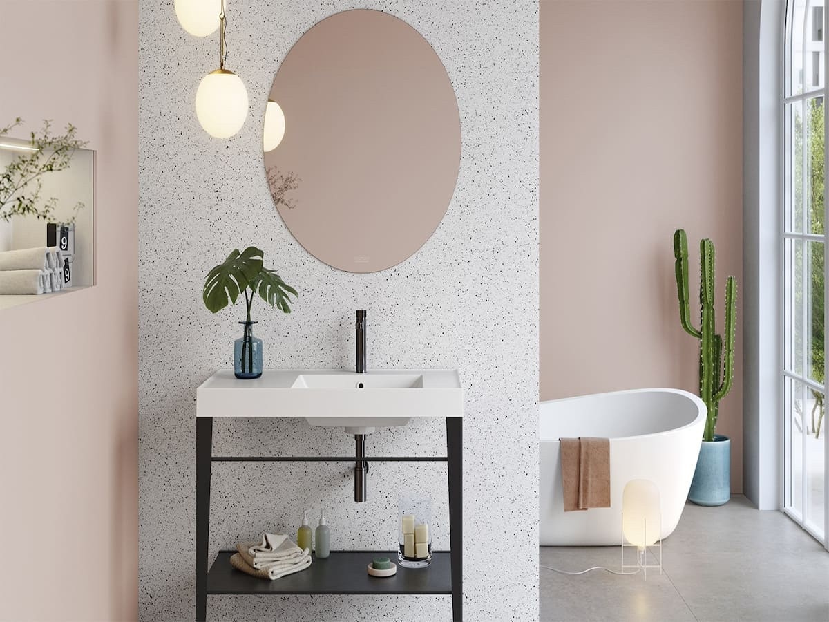 Modern bathrooms made with Krion® and Krion Shell®