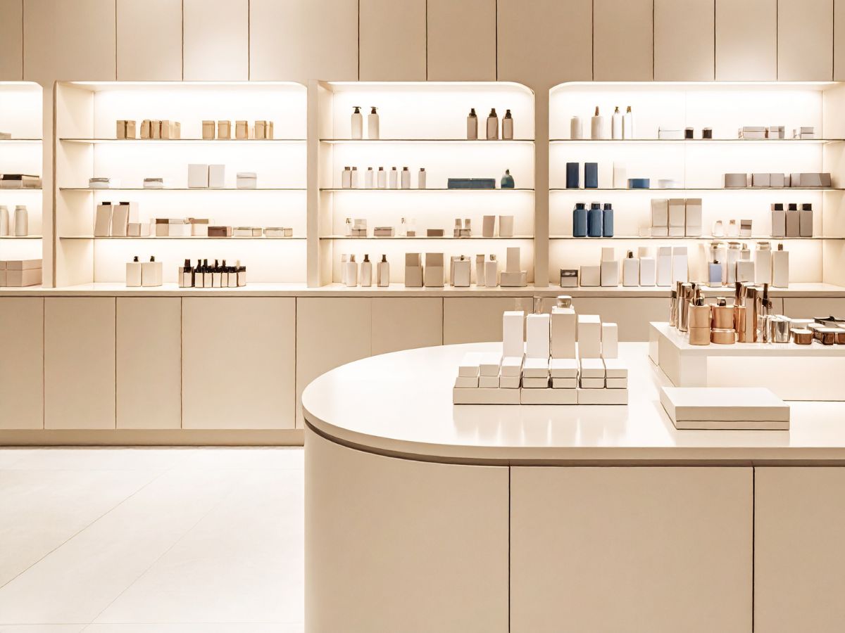 Franchise design: how to reflect your branding in interior design with Krion® Lux